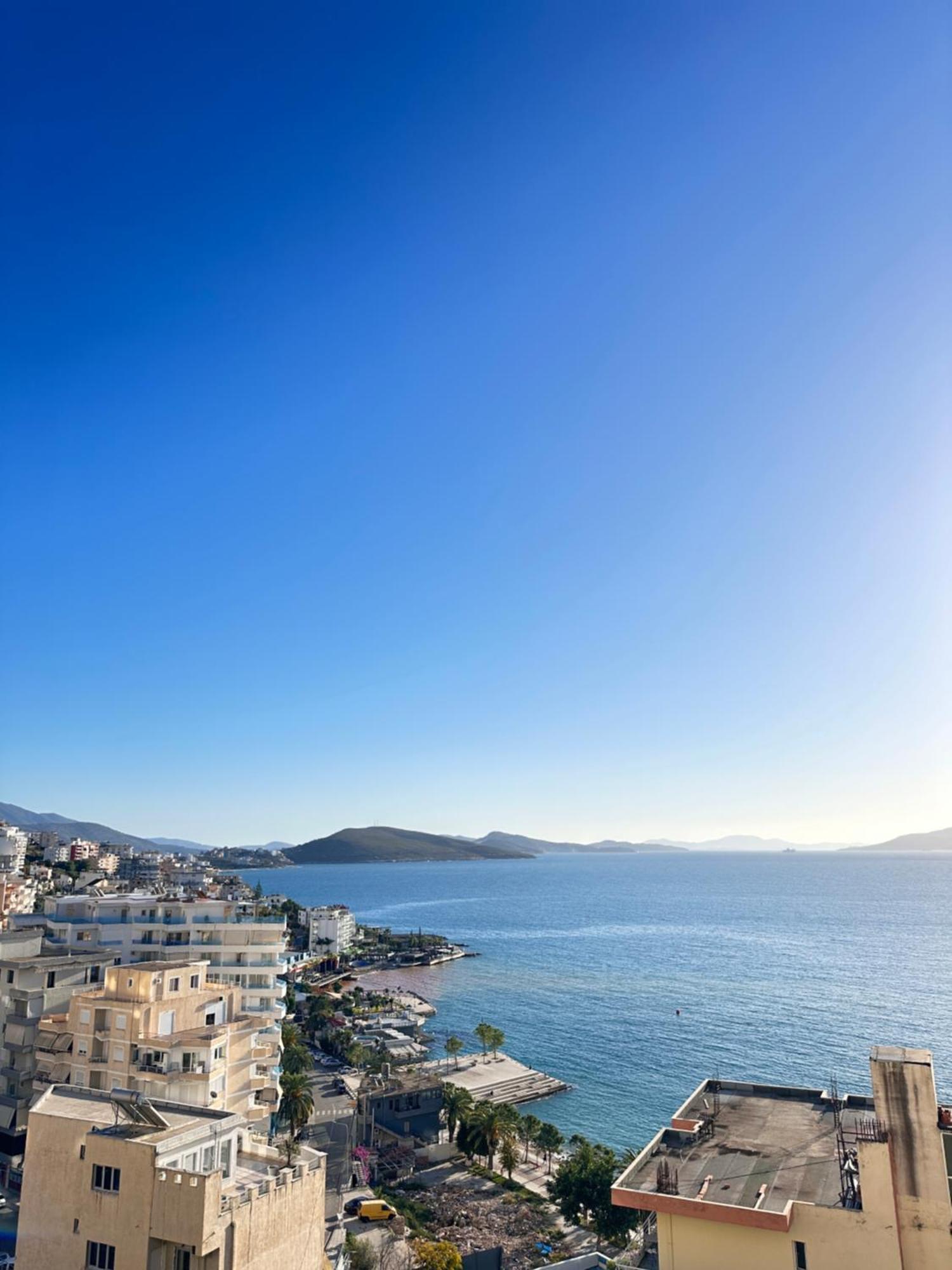 Rose Sea View Apartment Sarande Ngoại thất bức ảnh